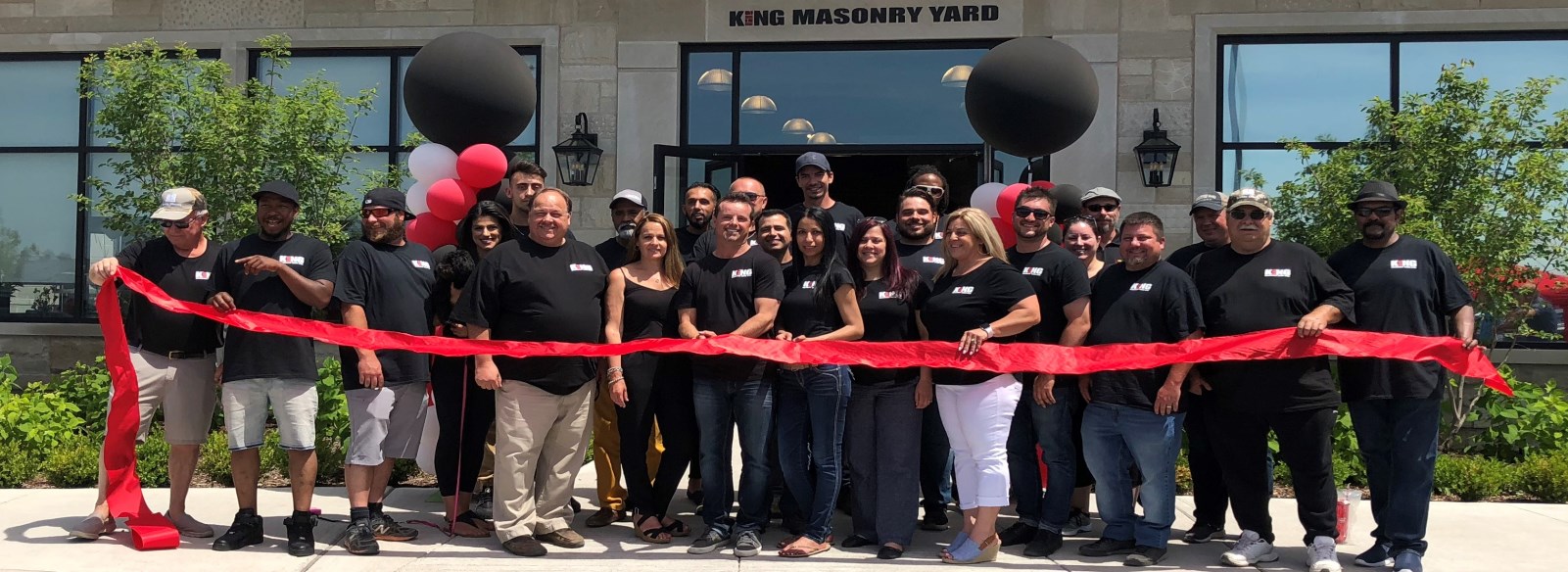 Ribbon Cutting at King Masonry 