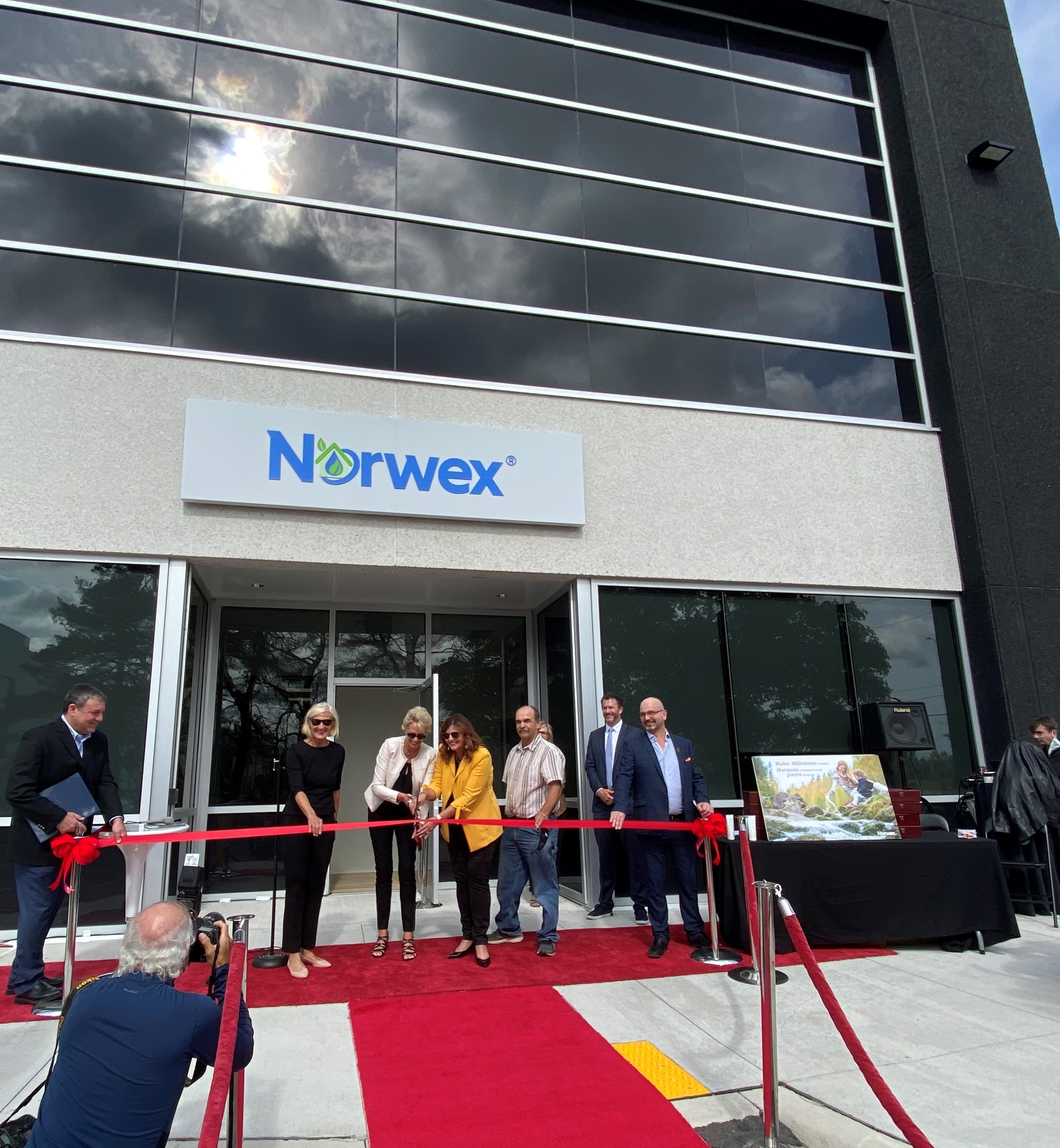 Norwex ribbon cutting